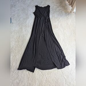 See You Monday Black Maxi Dress